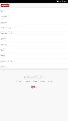 Supreme android App screenshot 8